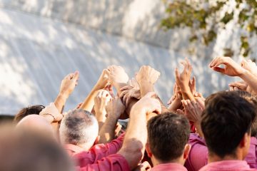 Human towers during MONDIACULT 2025 - © UNESCO